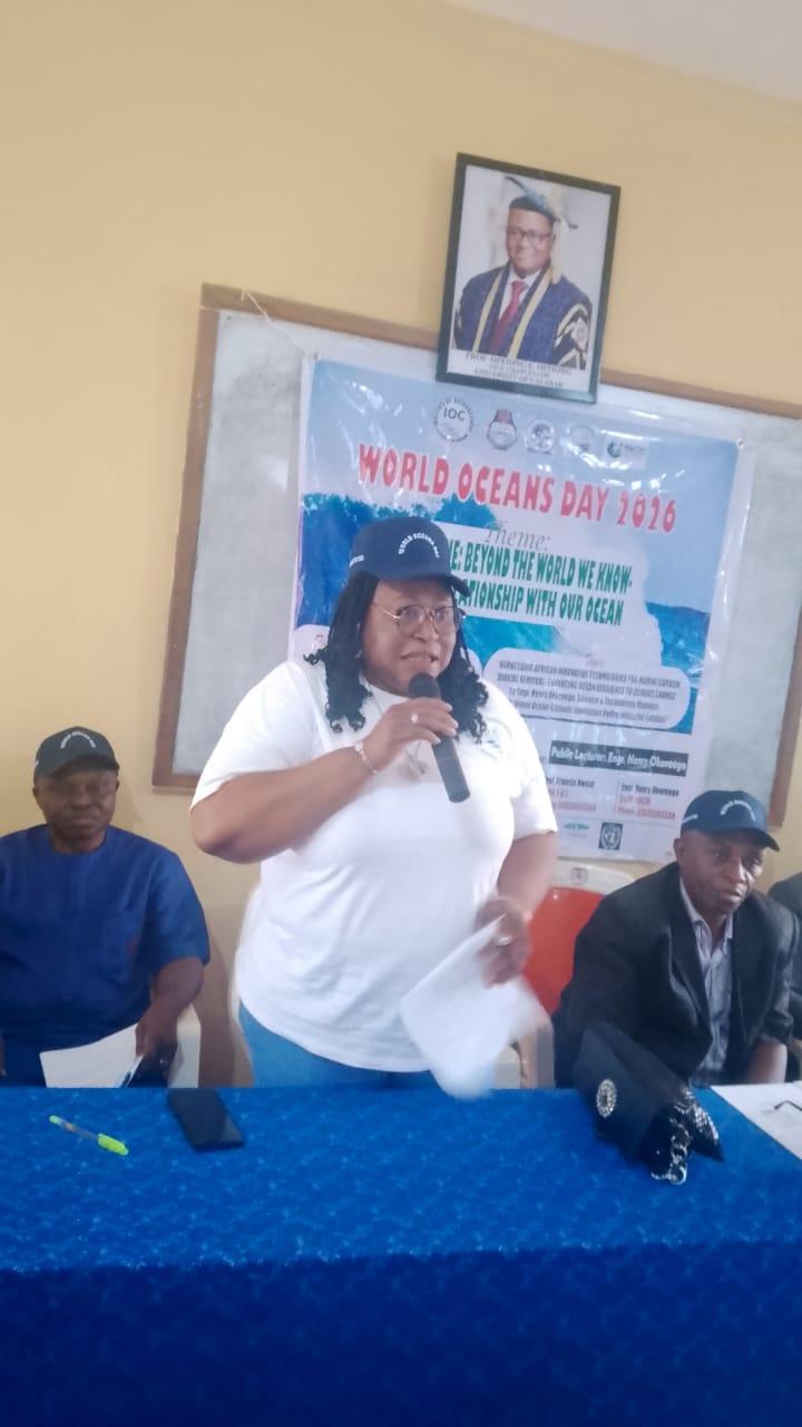 Dr. Philomena Edet Asuquo, Director of the Institute of Oceanography, UNICAL